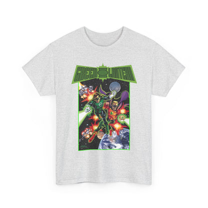 Green Lantern T-Shirt - George Perez Art - Hal Jordan & Alan Scott - Silver Age & Golden Age - DC Comics