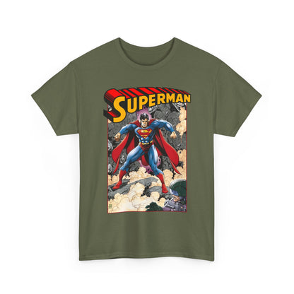 Superman T-Shirt - Tom Grummett Art - DC Comics