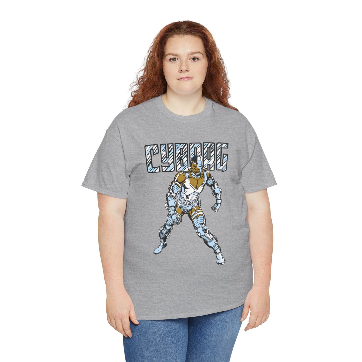 Cyborg T-Shirt - George Perez Art - New Teen Titans, Justice League - Victor Stone - DC Comics