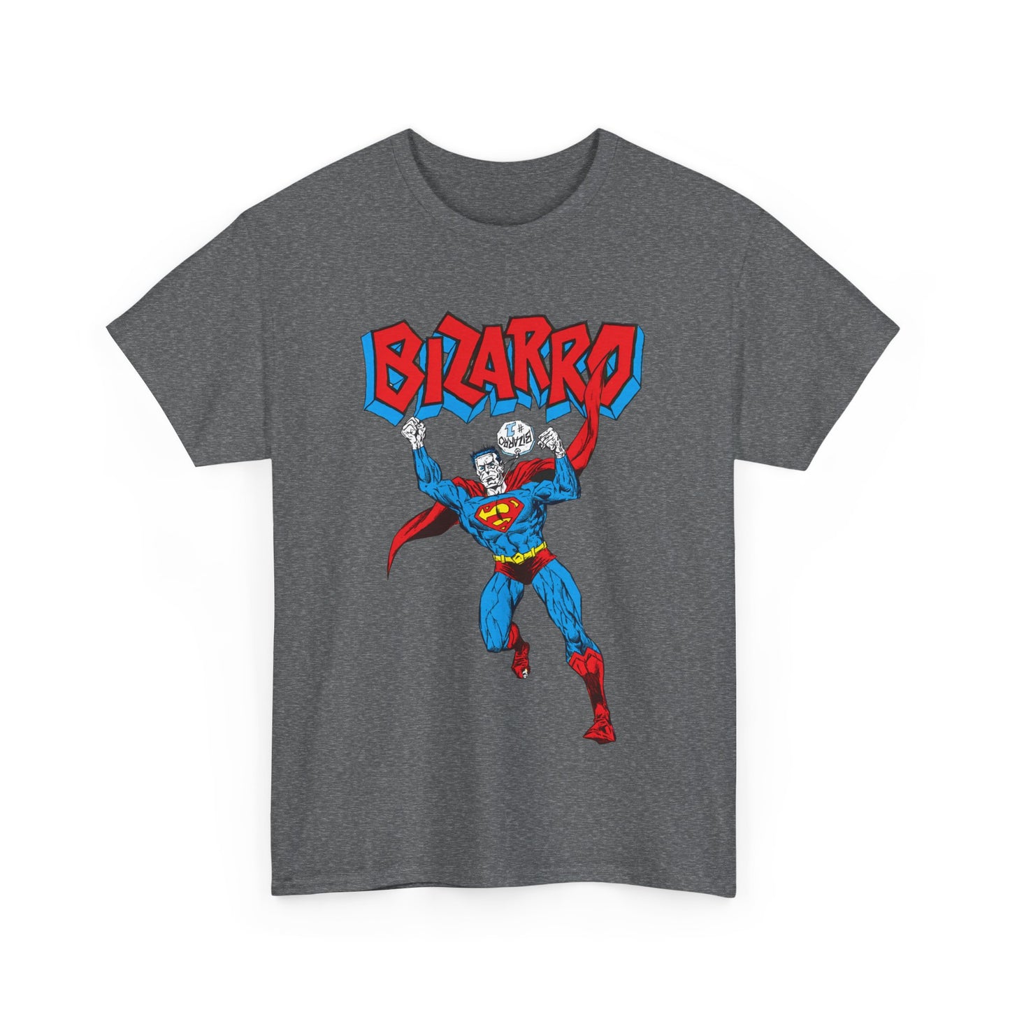 Bizarro T-Shirt - Superman Villain - DC Comics - Bizarro World - Who's Who Art - Silver Age Favourite