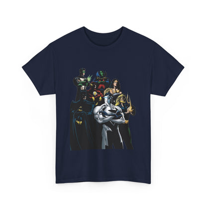 JLA T-Shirt - Howard Porter Art - Superman, Batman, Wonder Woman, Flash - DC Comics
