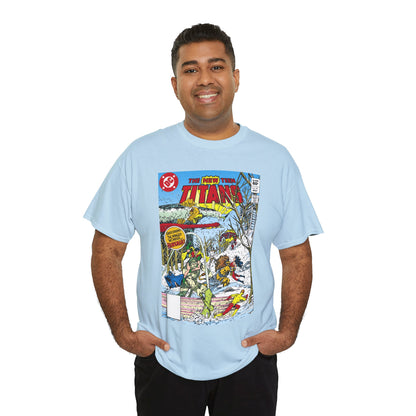 New Teen Titans #19 T-Shirt - George Perez Art - DC Comics