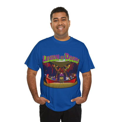 Legion of Doom T-Shirt - Super Friends Cartoon - Lex Luthor, Grodd, Brainiac, Giganta, Riddler, Bizarro, Scarecrow, Hanna-Barbera Animation