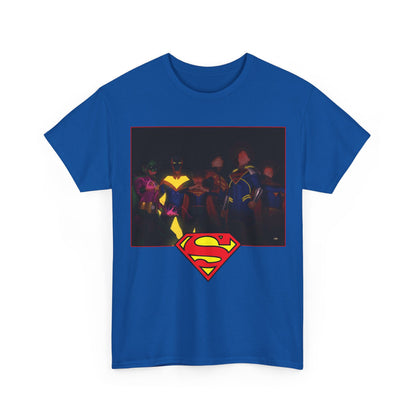 Superboys T-Shirt - Taurin Clarke Art - Superboy Prime, Connor Kent, Clark Kent, Jon Kent - DC Comics