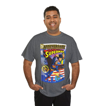 Superman #400 T-Shirt - Howard Chaykin & Frank Miller Art - Jor-El, Lara, Krypton - DC Comics