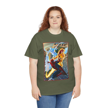 Spider-Man & His Amazing Friends T-Shirt - Firestar, Iceman - Marvel Comics