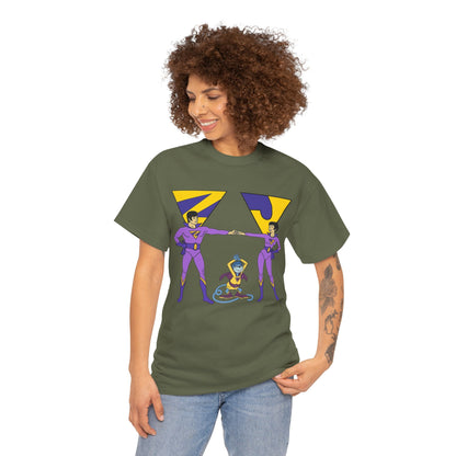 Wonder Twins T-Shirt - Super Friends - Zan & Jayna - Hanna-Barbera Cartoon - DC Comics