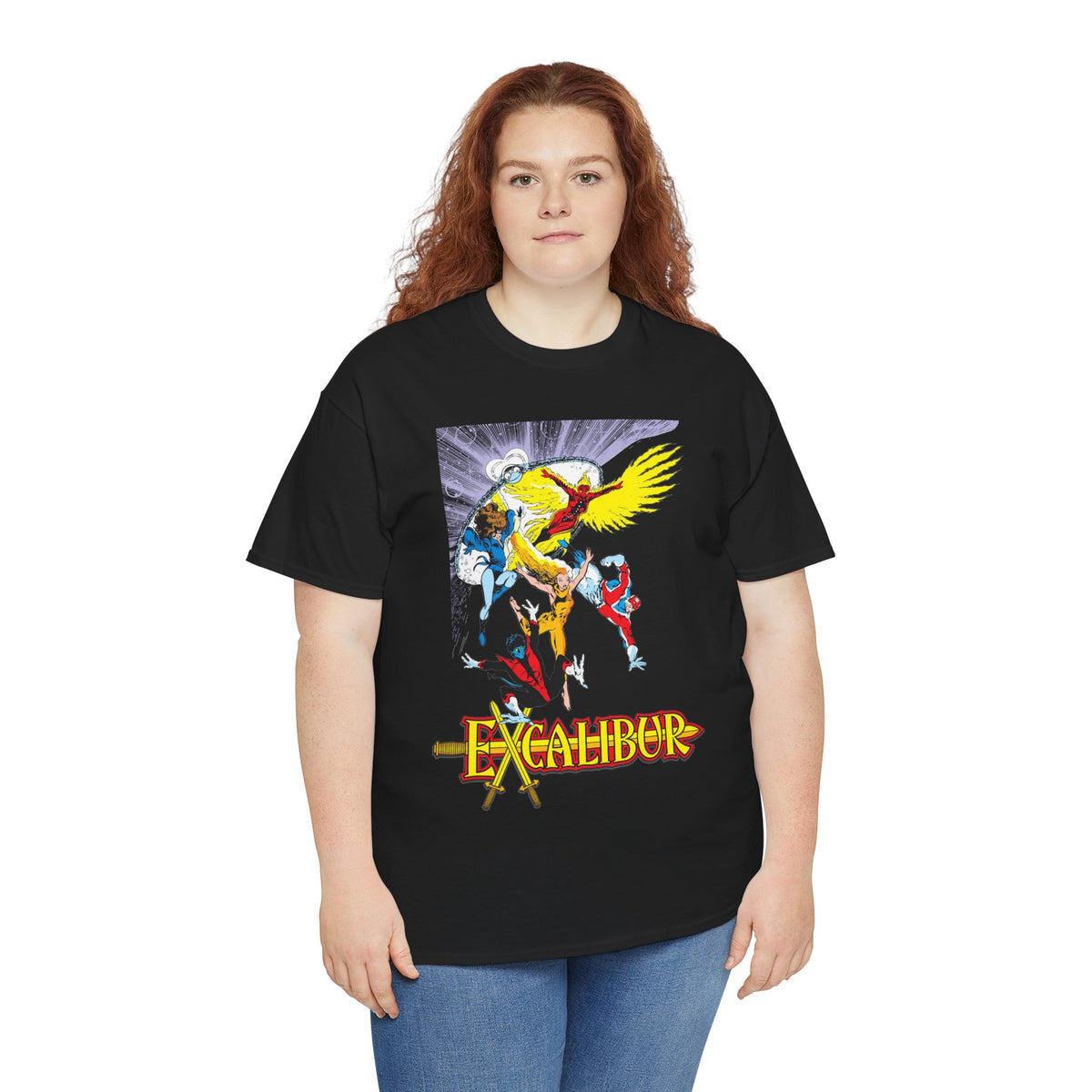 Excalibur T-Shirt - Alan Davis Art - Marvel Comics