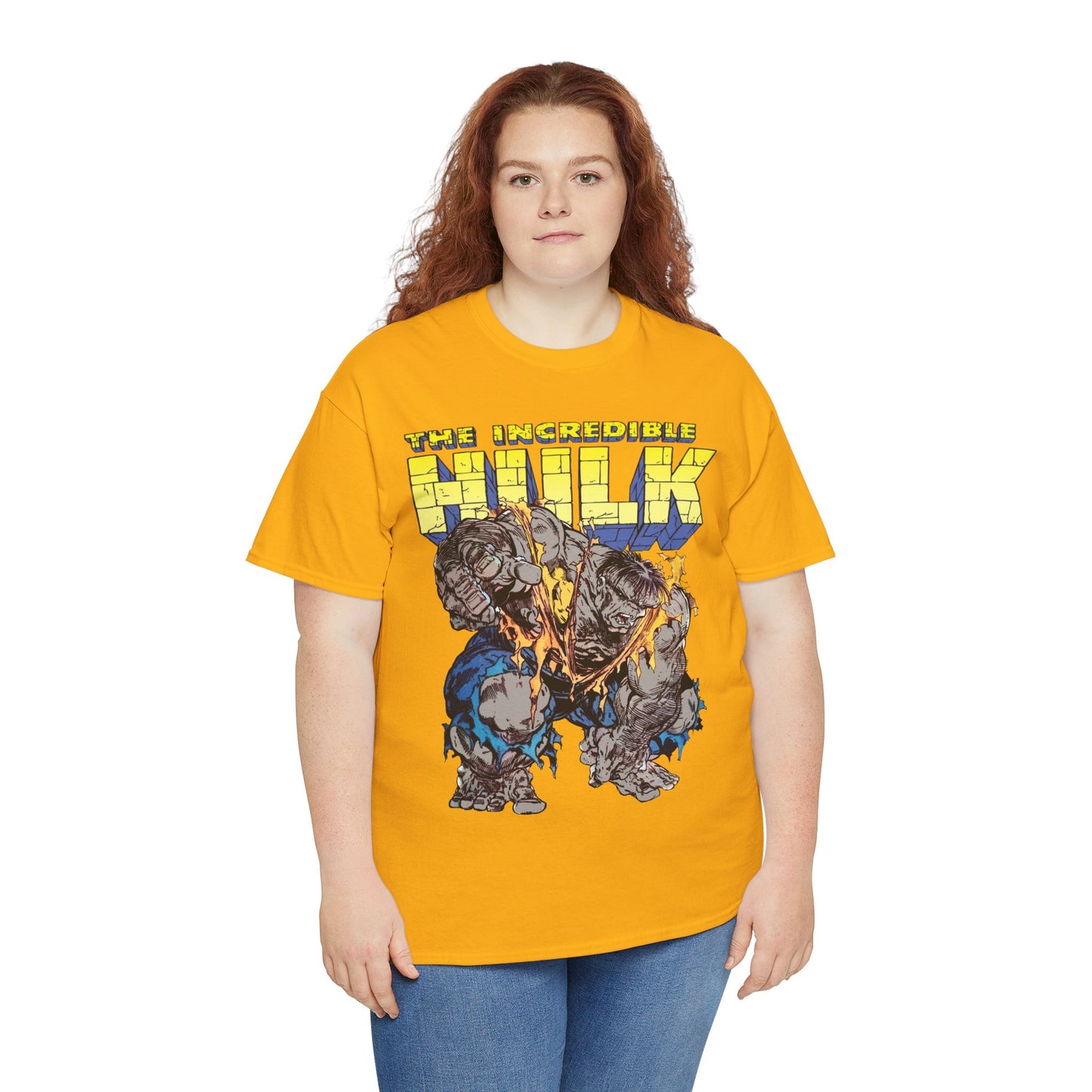 Incredible Hulk T-Shirt - Todd McFarlane Art - Marvel Comics - Grey Hulk, Bruce Banner