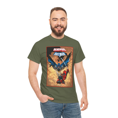 Deadpool & Batman T-Shirt - Greg Capullo Art - DC & Marvel Comics - Crossover - Slade Wilson, Bruce Wayne - 2025