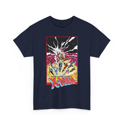 Uncanny X-Men T-Shirt - Marc Silvestri Art - Outback Era - Storm, Wolverine, Dazzler, Longshot, Psylocke, Rogue, Havok - Marvel Comics