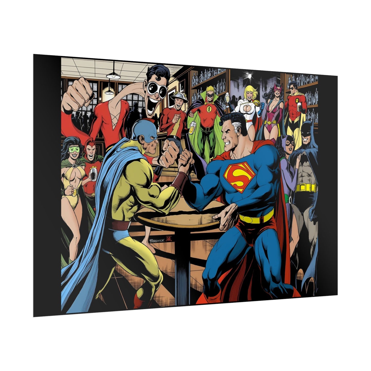 Justice Society of America (JSA) Rolled Poster - Tom Derenick Art - DC Comics - Multiple Sizes Up to 24"x36"