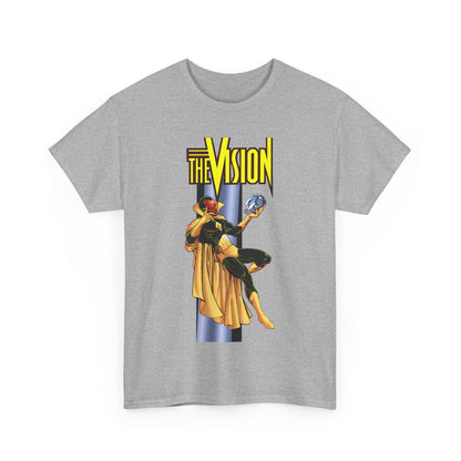 Vision T-Shirt - George Perez Art - Built by Ultron - Avengers Member - Marvel Comics