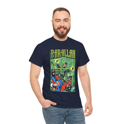 Parralax T-Shirt - George Perez Art - Reign of the Supermen Story - DC Comics