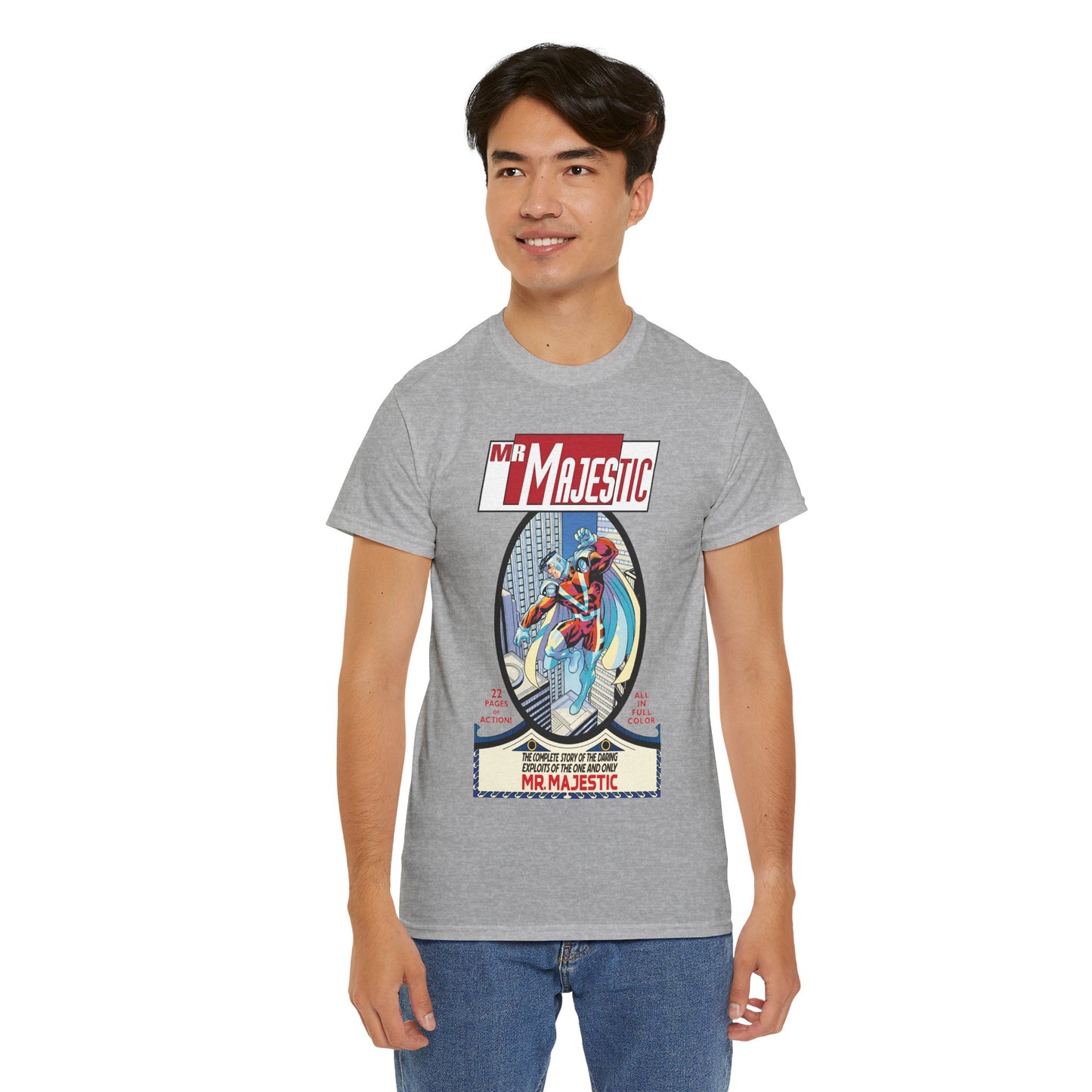 Mr. Majestic T-Shirt - Ed McGuiness Art - DC/Wildstorm Comics