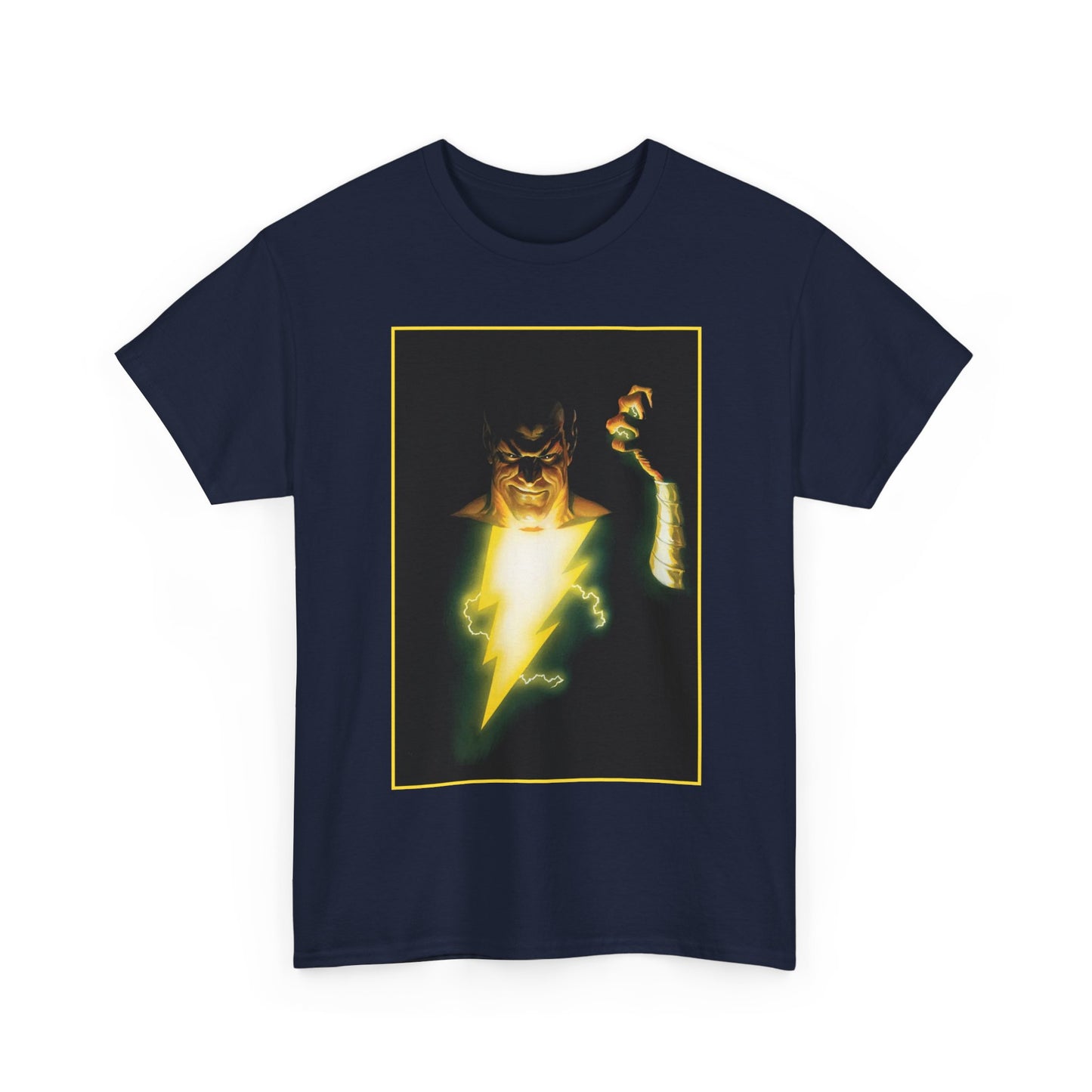Black Adam T-Shirt - Alex Ross Art - JSA Cover Art - Shazam Family Foe - DC Comics