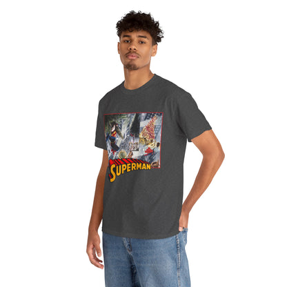 Superman Christmas Tree T-Shirt - Alex Ross Art - DC Comics
