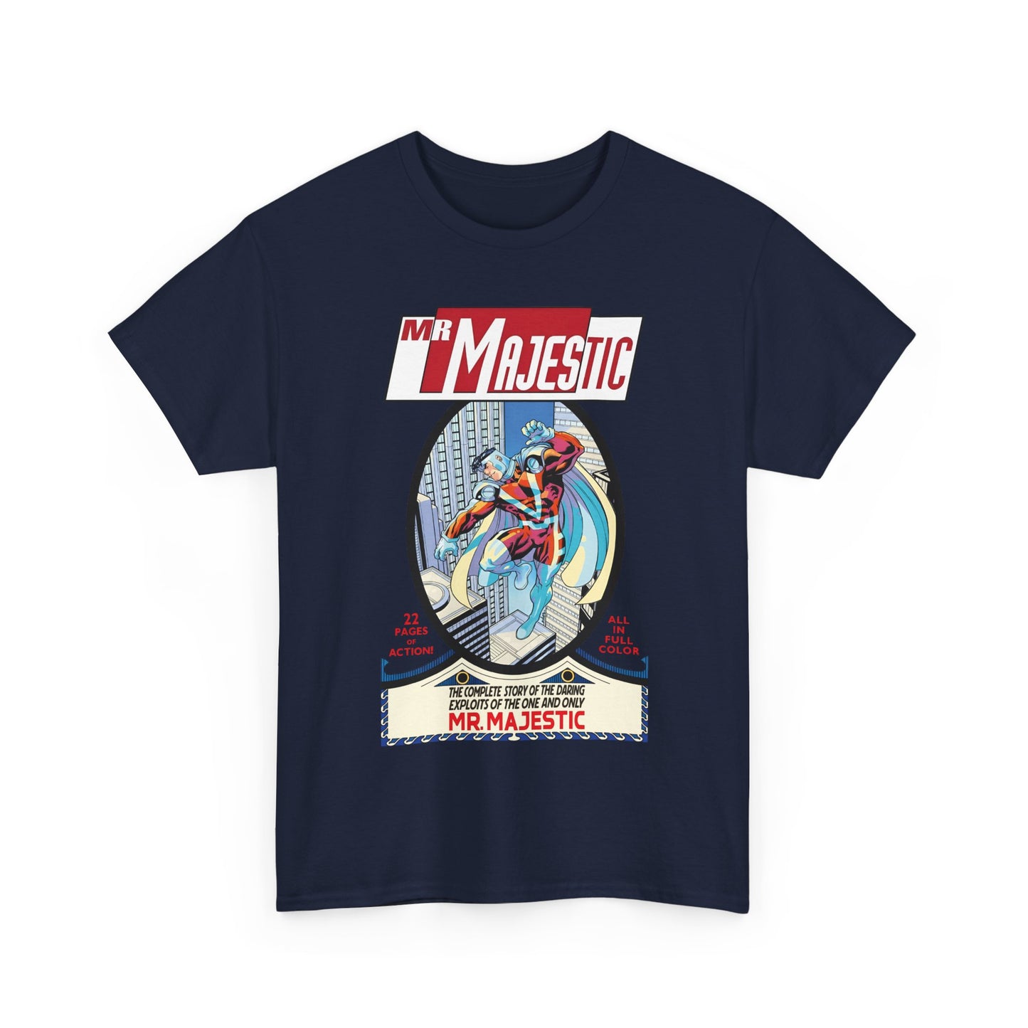Mr. Majestic T-Shirt - Ed McGuiness Art - DC/Wildstorm Comics