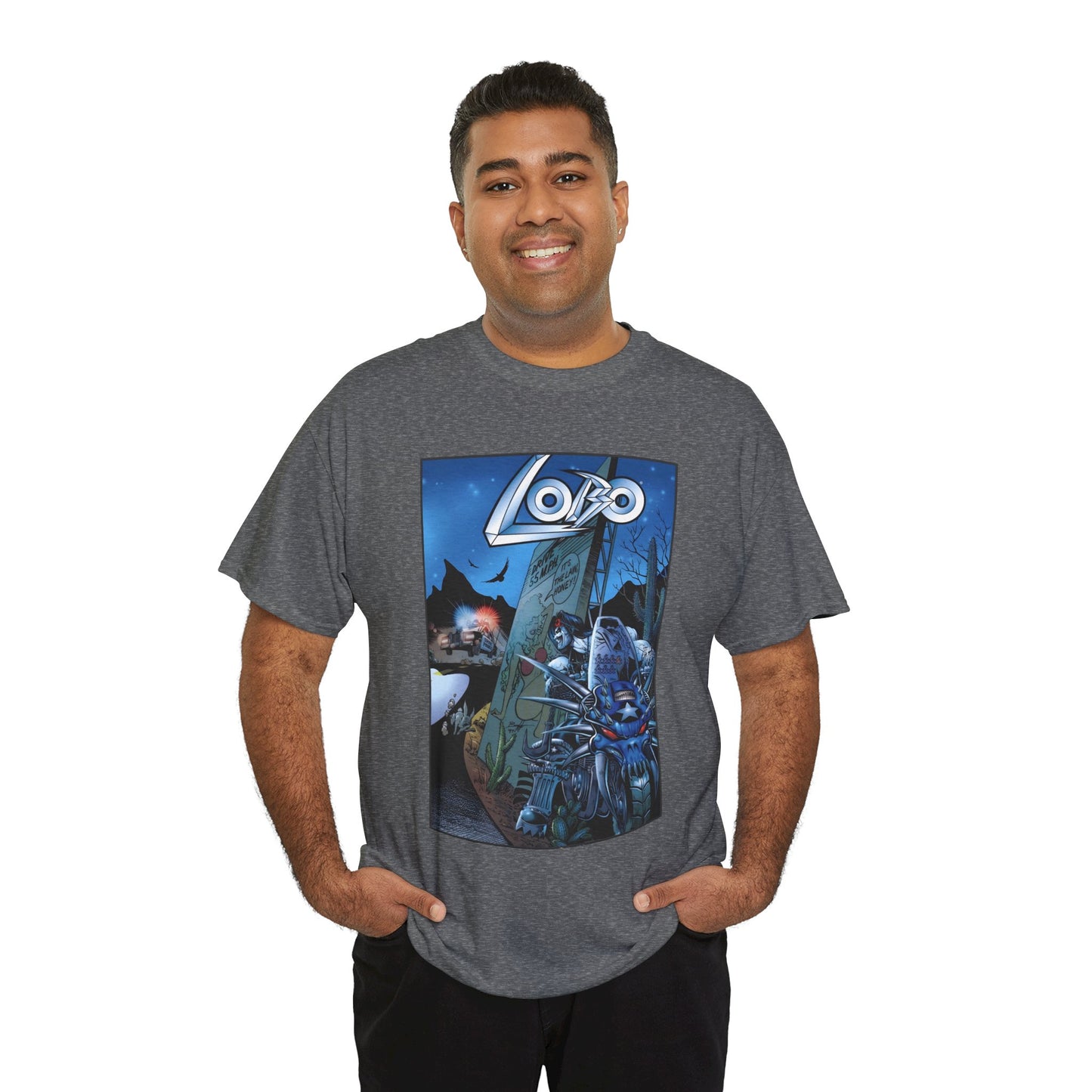 Lobo #51 T-Shirt - Norm Breyfogle Art - DC Comics