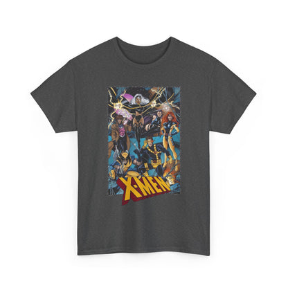 Uncanny X-Men T-Shirt - George Perez Art - Cyclops, Jean Grey, Psylocke, Gambit, Storm - Marvel Comics Mutant Heroes