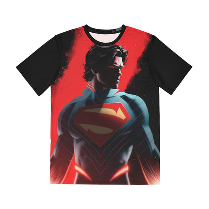 Absolute Superman Polyester Tee (All-Over Print) - Jeff Dekal Art - DC Comics