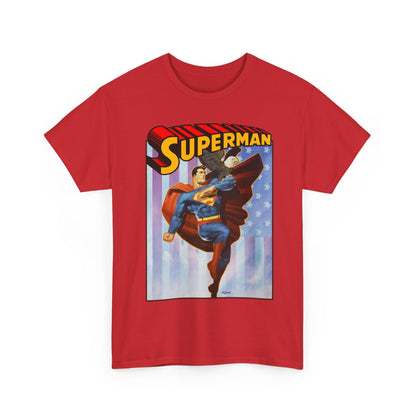 Superman With Eagle T-Shirt - Ariel Olivetti Art - DC Comics