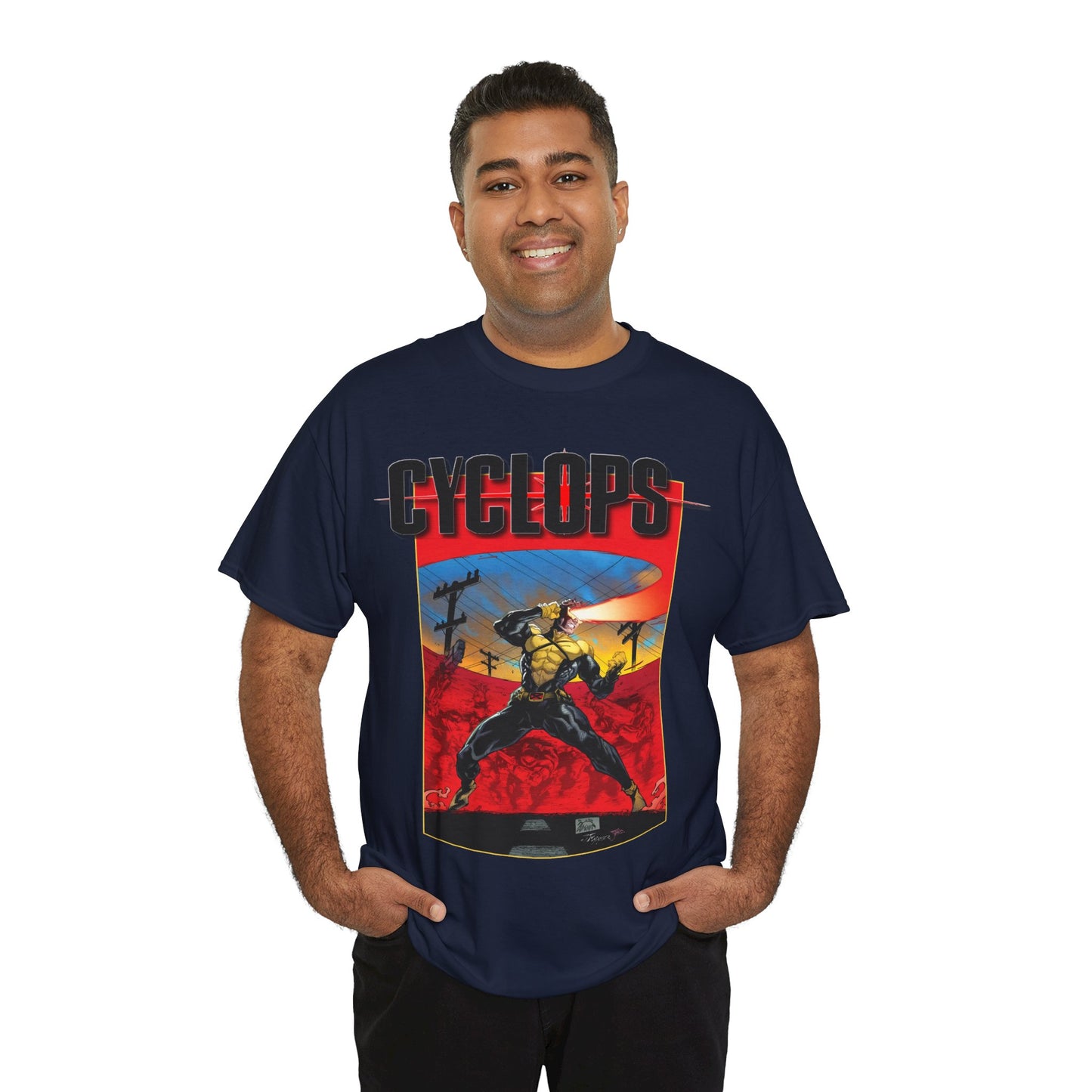 Cyclops T-Shirt - Ryan Stegman Art - Scott Summers, Leader of the X-Men - Marvel Comics