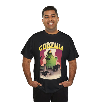 Godzilla T-Shirt - Mike Mignola Art - 1987 Portfolio Artwork - Dark Horse Comics
