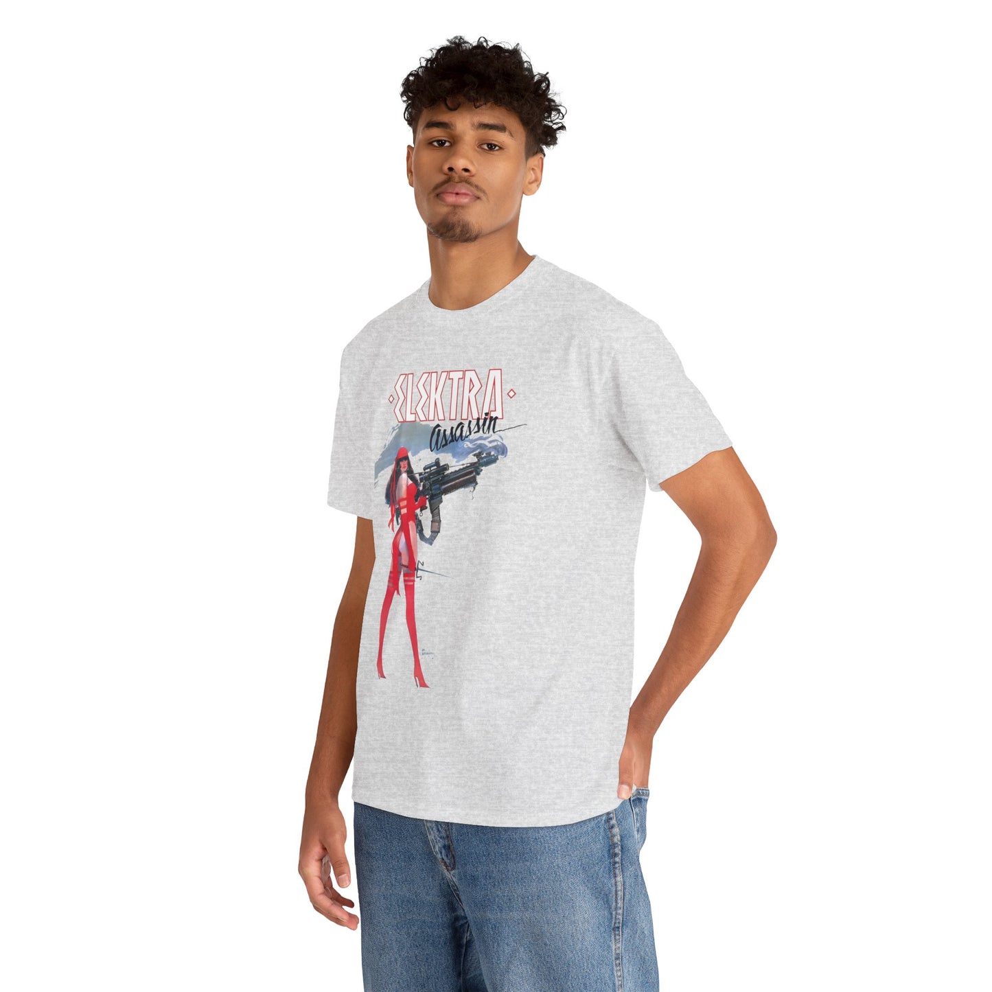Elektra Assassin T-Shirt - Bill Sienkiewicz Art - Frank Miller - Daredevil Connection - Marvel Comics