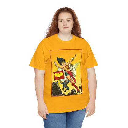 Wonder Woman T-Shirt - Michael Cho Art - Golden Age Art Theme - Steve Trevor - DC Comics