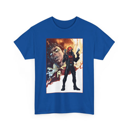 Red Hood T-Shirt - Jim Lee Art - Jason Todd, Batman Sidekick - DC Comics