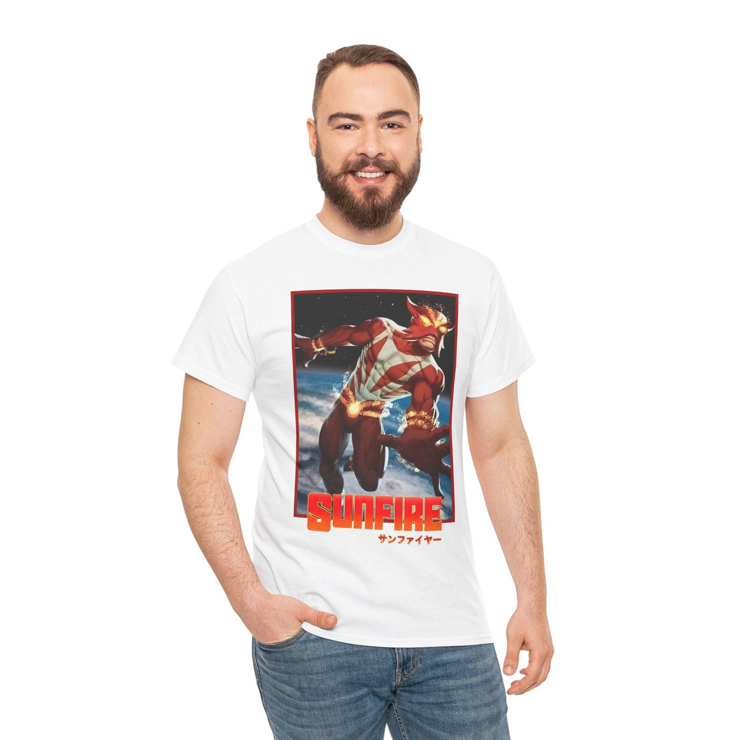 Sunfire T-Shirt - X-Men Member from Japan - Mutant - Shiro Yoshida - Marvel Comics