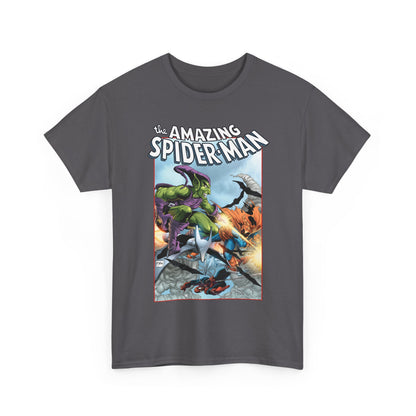 Amazing Spider-Man T-Shirt - Todd McFarlane Art - Green Goblin Vs Hobgoblin - Marvel Comics