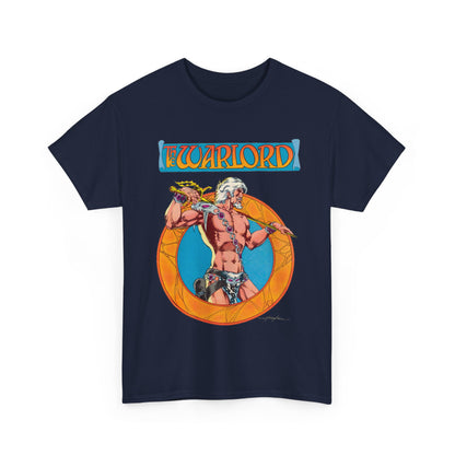 Warlord T-Shirt - Mike Grell Art - Skartaris - Travis Morgan - DC Comics 1970s Sword & Sorcery Series