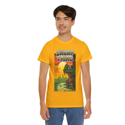Swamp Thing T-Shirt - Paris Cullins & Pat Broderick Unreleased Cover Art - DC Comics Vertigo