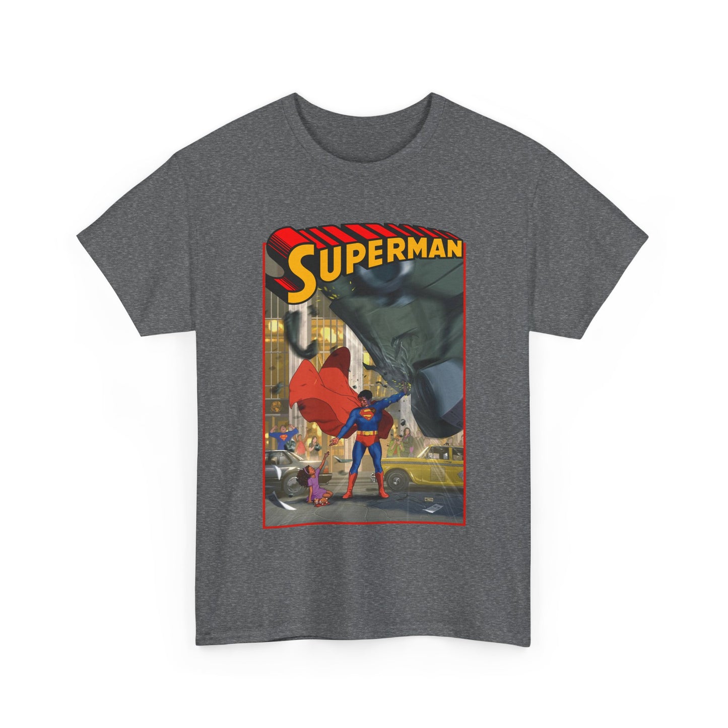Superman T-Shirt - Taurin Clarke Art - Man of Steel, Metropolis - DC Comics