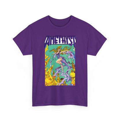 Amethyst T-Shirt - Esteban Maroto Art - Princess of Gemworld - 1980s Series - DC Comics