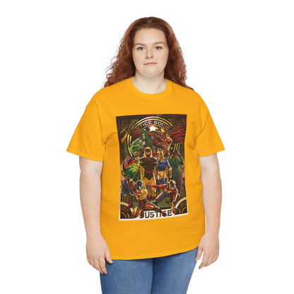 Justice Society T-Shirt - Tony Harris Art - Hawkman, Hourman, Dr Fate, Spectre, Sandman, Green Lantern, Atom, Flash - JSA - DC Comics