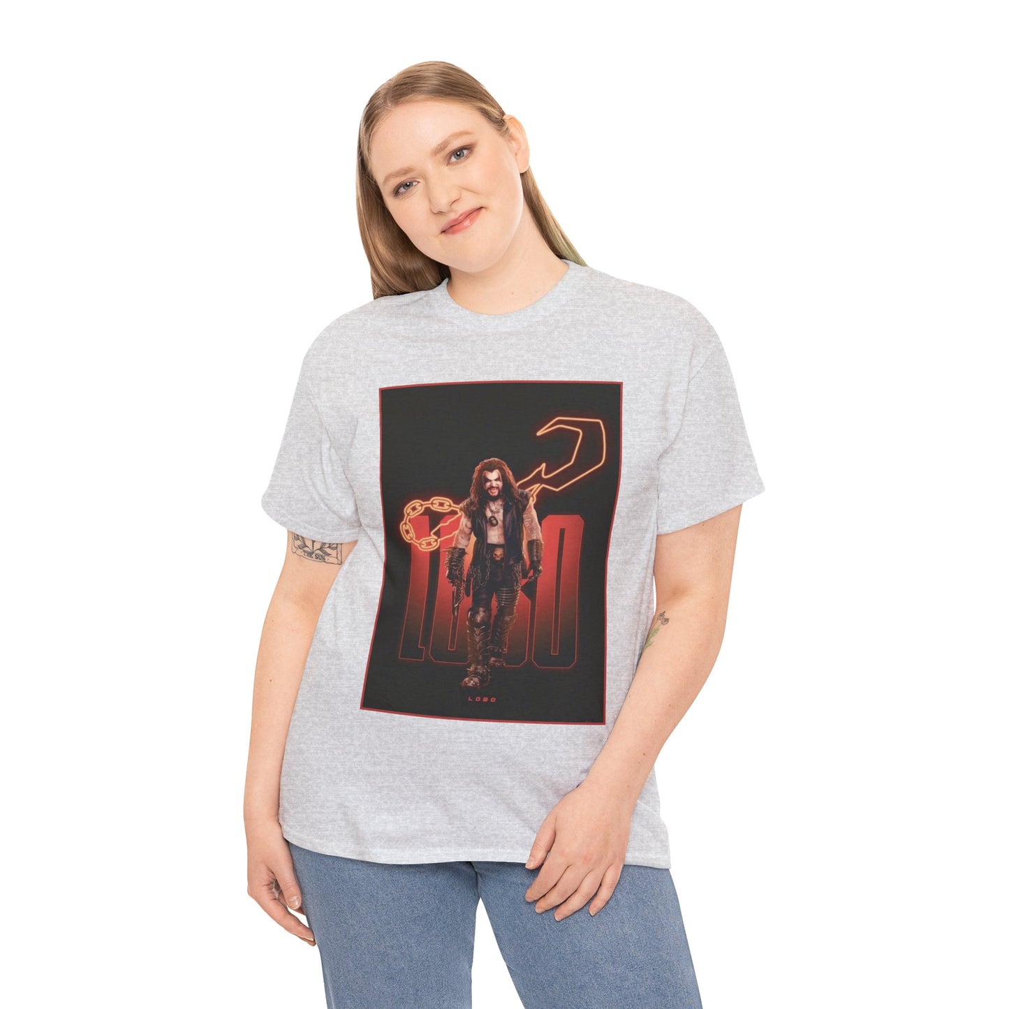 Lobo T-Shirt - Jason Momoa - New 2026 Supergirl Movie - From the James Gunn DCU - DC Comics