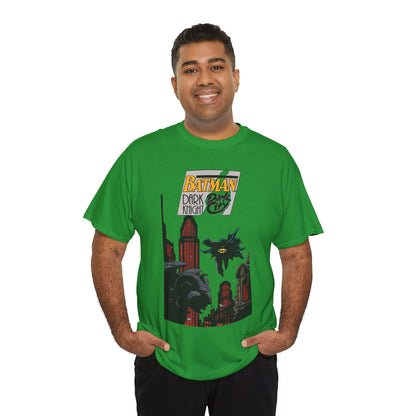 Batman: Dark Knight, Dark City T-Shirt - Mike Mignola Art - Gotham City, Bruce Wayne - 1990s Cover Art - DC Comics