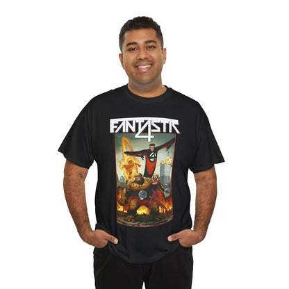 Fantastic Four T-Shirt - Arthur Adams Art - Marvel Comics