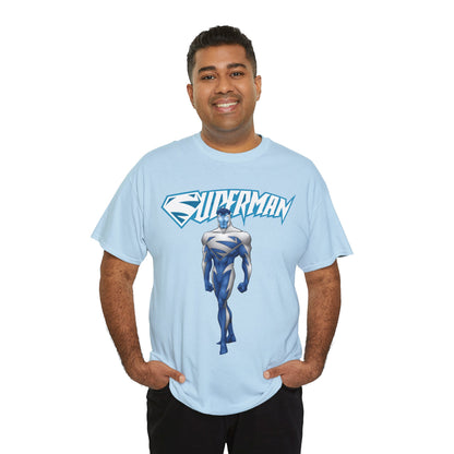 Superman T-Shirt - Clark Kent - Man of Steel - DC Comics - Electric Superman 1990s Storyline