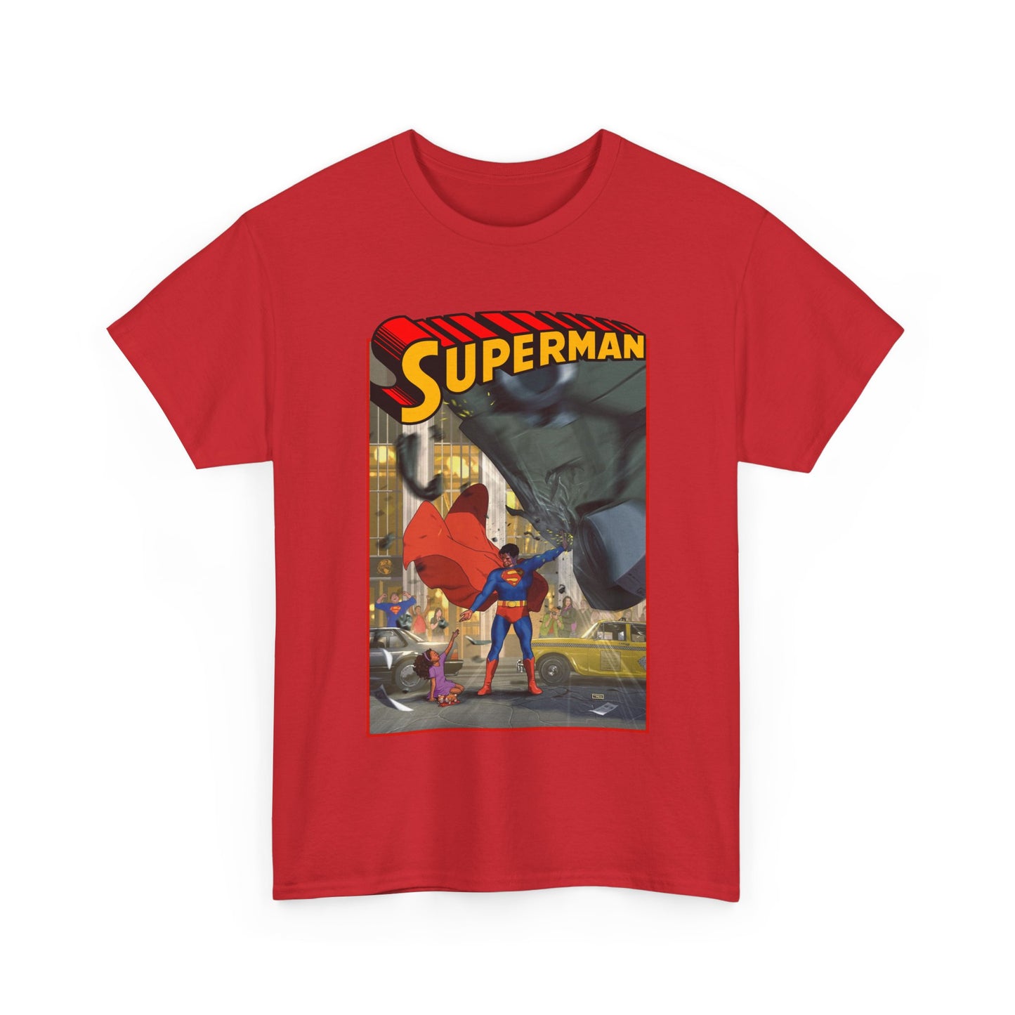 Superman T-Shirt - Taurin Clarke Art - Man of Steel, Metropolis - DC Comics