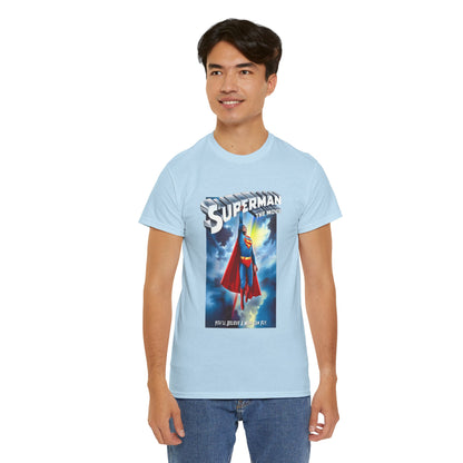 Superman The Movie T-Shirt - DC Comics - Man of Steel - Christopher Reeve 1978