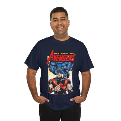 Avengers T-Shirt - George Perez Art - Wonder Man & Beast (Simon Williams & Hank McCoy) - Marvel Comics