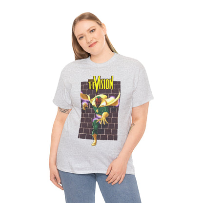 Vision T-Shirt - George Perez Art - Avengers Member - Scarlet Witch Husband - Android - Marvel Comics