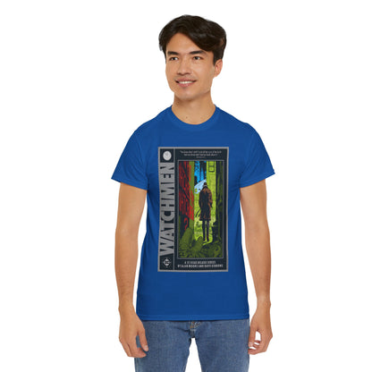 Watchmen Ad T-Shirt - Dave Gibbons Art - Rorschach - DC Comics