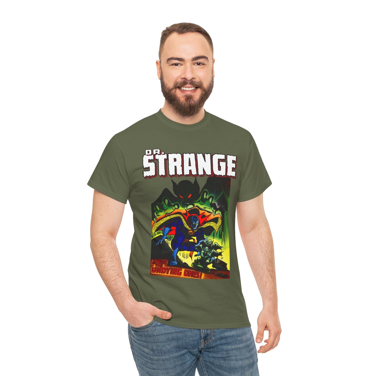 Dr. Strange #183 T-Shirt - Masked Doctor Strange Cover - Beware the Undying Ones - Marvel Comics