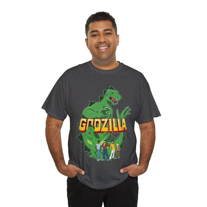 Godzilla T-Shirt - Popular 1970s Hanna-Barbera Cartoon - Godzooky - Retro 70s Animation - Toho - King of the Monsters