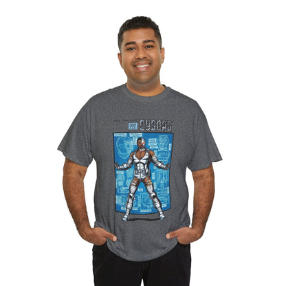 Cyborg T-Shirt - George Perez Art - New Teen Titans Pin-Up Poster - Victor Stone - DC Comics